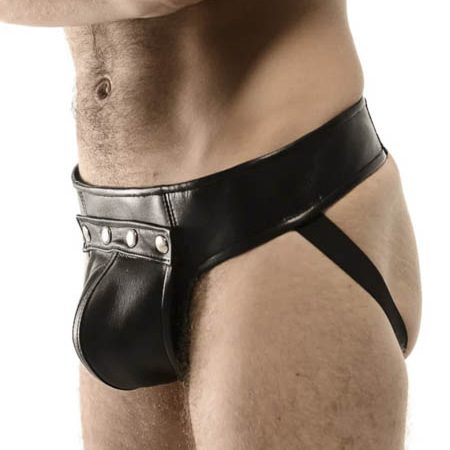 Leather Jock Pouch