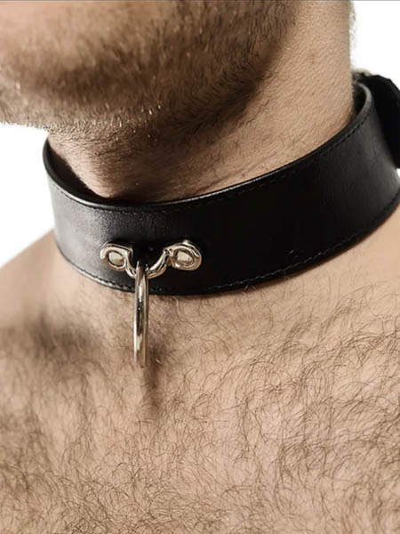 Leather Simple Collar