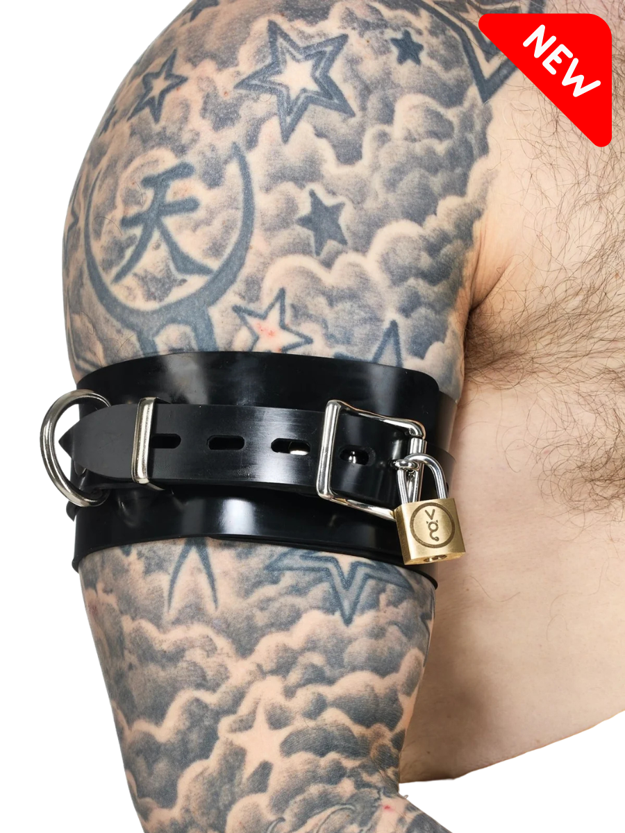 Vilain Garçon Heavy Rubber Arm Cuffs (2 pcs)