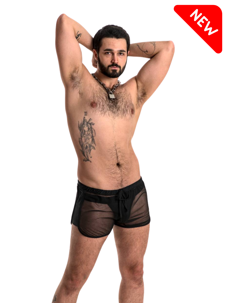 75's Mesh Shorts - Black